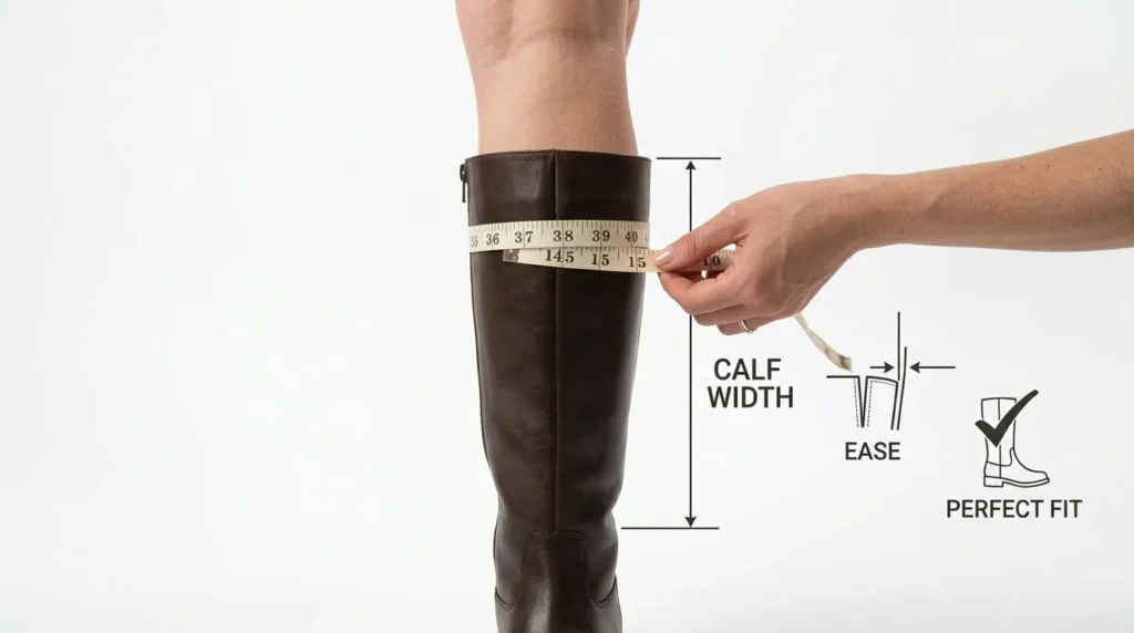Adjusting Your Calf Measurement for Boot Fit