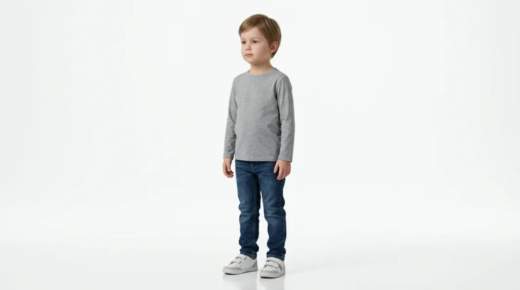 Average 4–5 Year Old Child