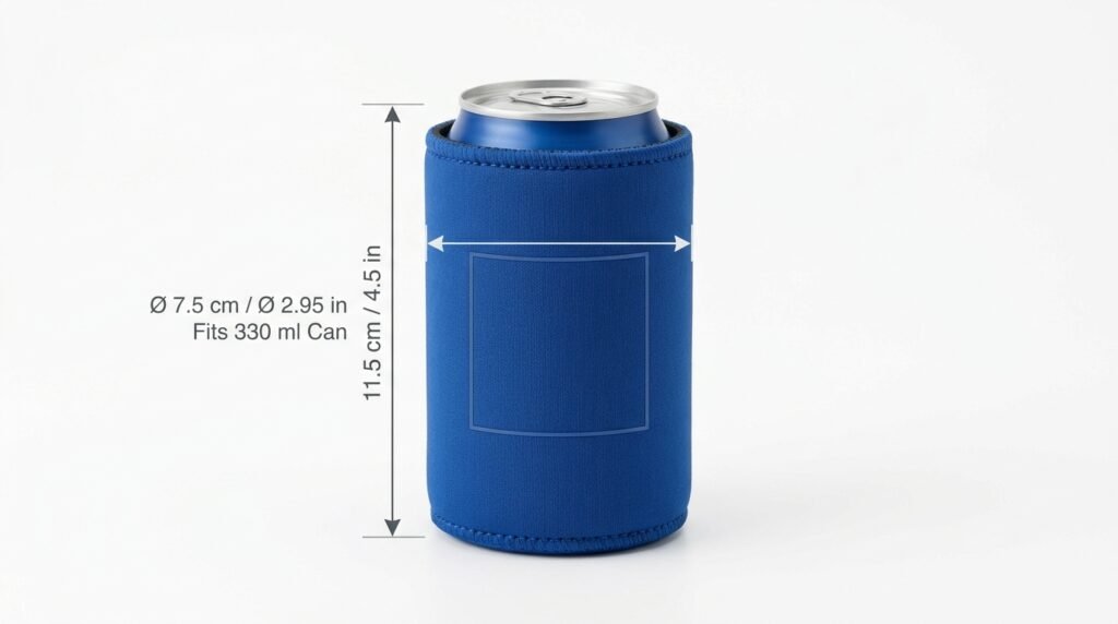 Can Koozie Height
