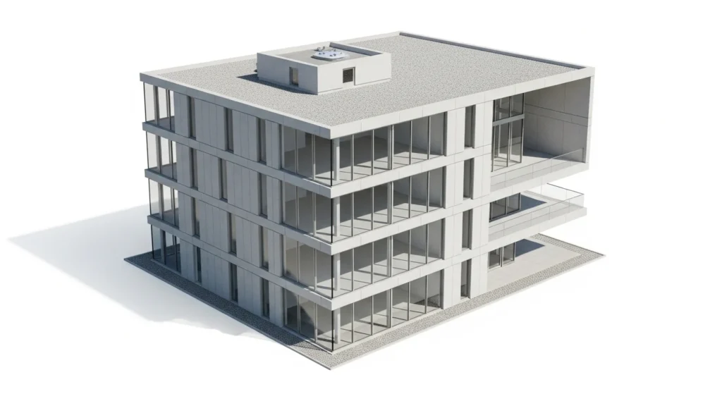 Four-Story Building Height