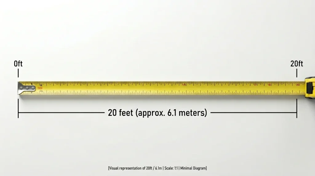 How Long Is 20 Feet