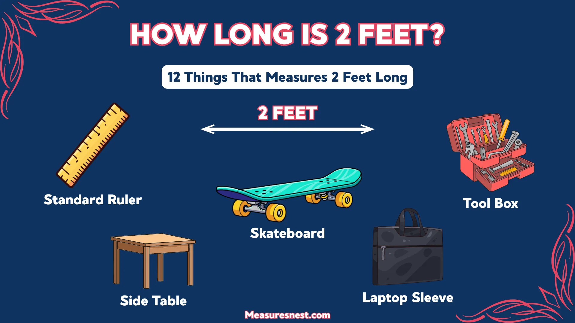 How Long Is 2 Feet