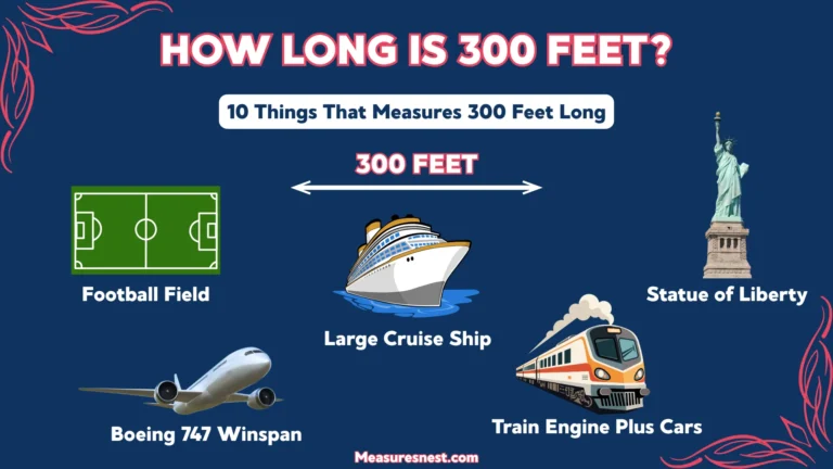 How Long Is 300 Feet