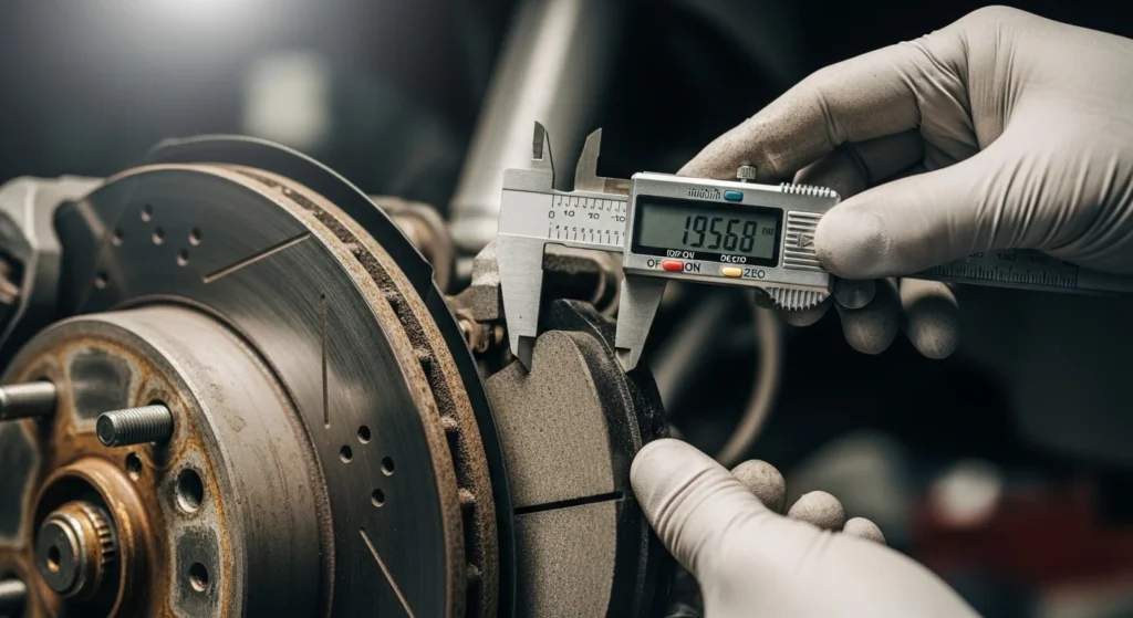 How to Measure Brake Pad Thickness