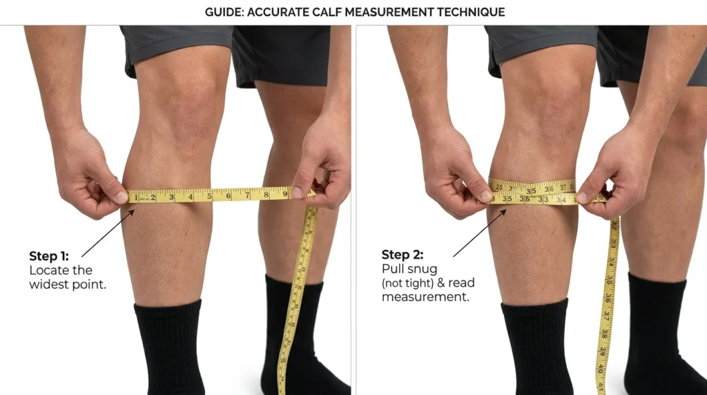 How to Measure Your Calf Correctly