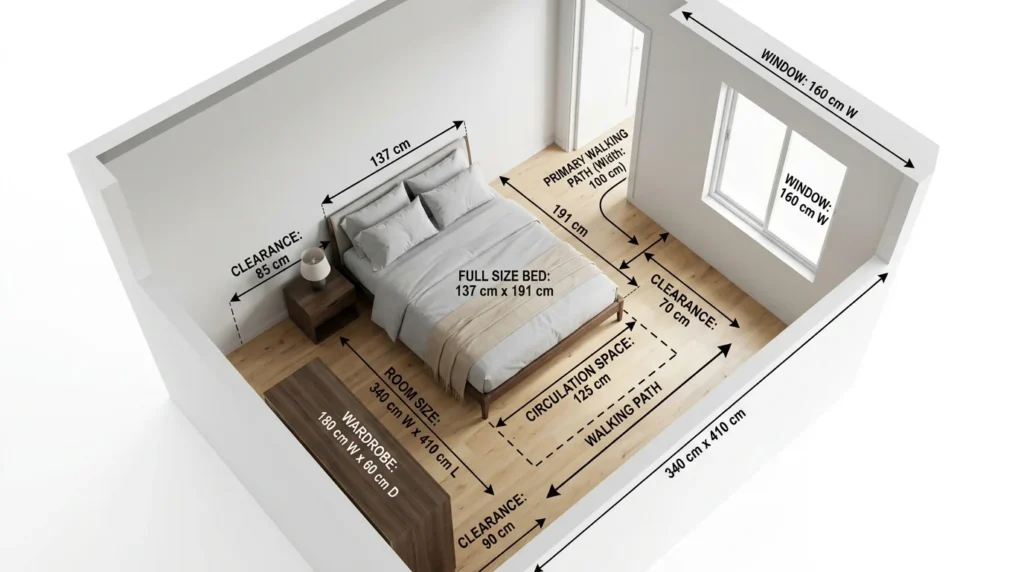 Room Size Requirements for a Full Size Bed