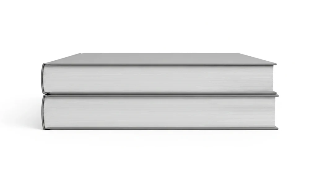 Two Large Hardcover Books (Stacked)