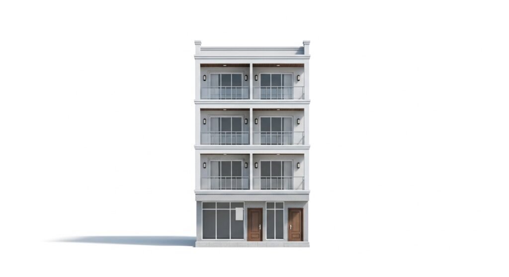 Three-Story Building Height
