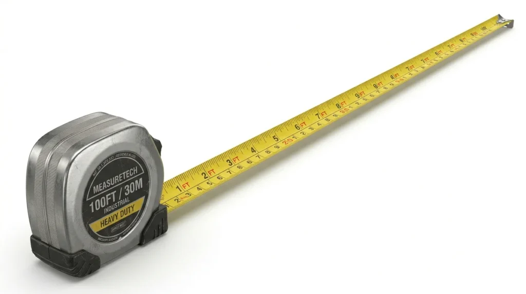 100-Foot Measuring Tape (Extended)