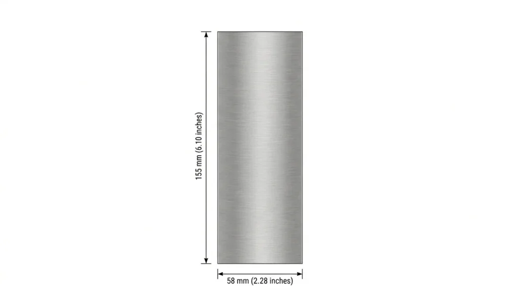 12 oz Slim Can Dimensions