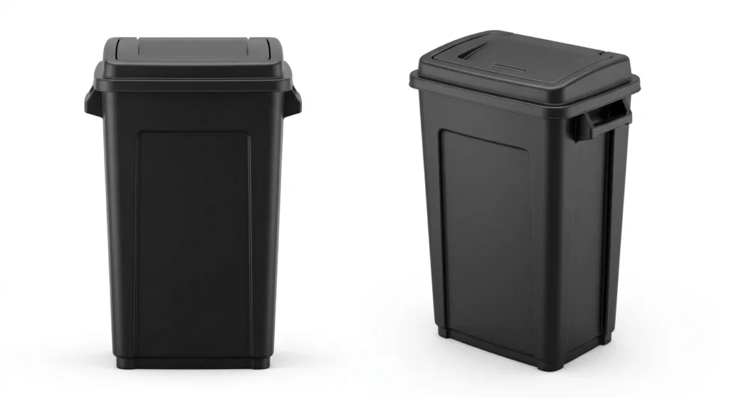 16-Gallon Slim Jim Trash Can Dimensions
