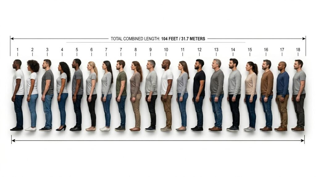 18 Adults (Head-to-Toe)