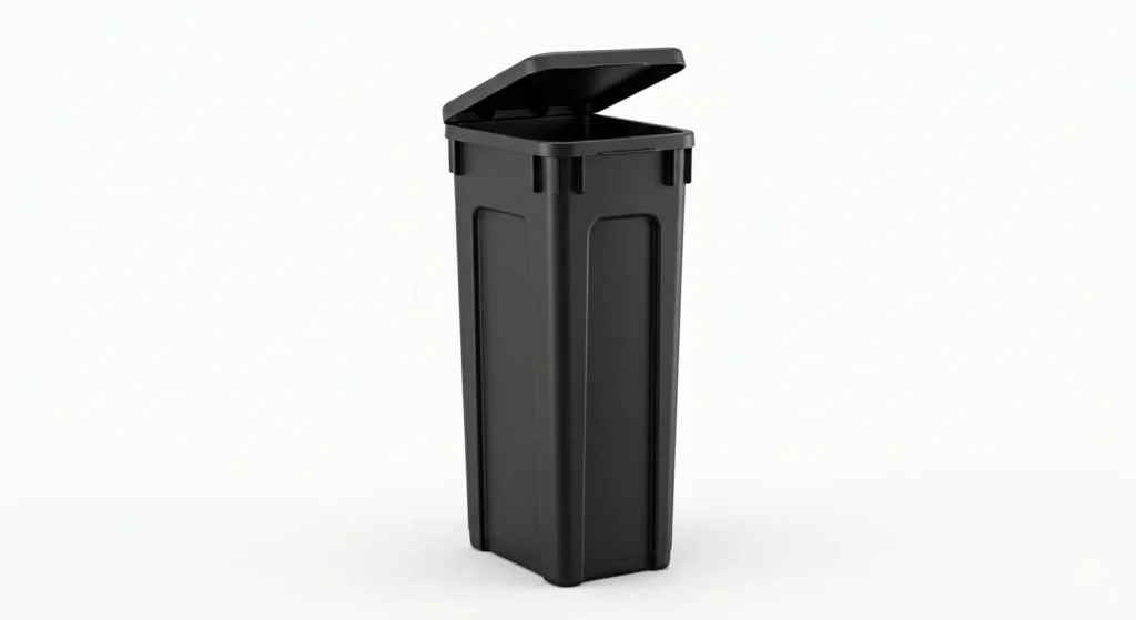 23-Gallon Slim Jim Trash Can Dimensions