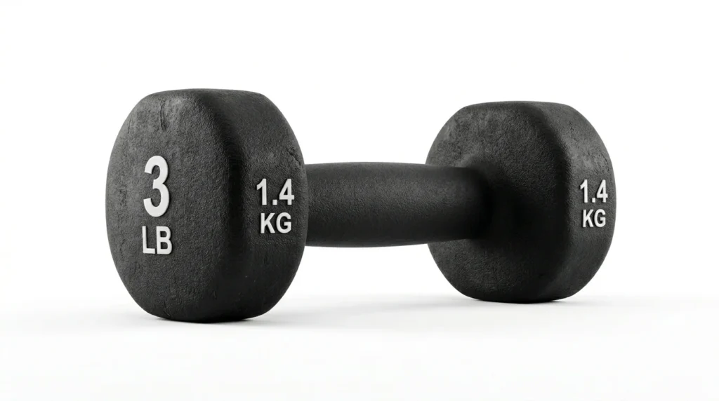 3-Pound Dumbbell