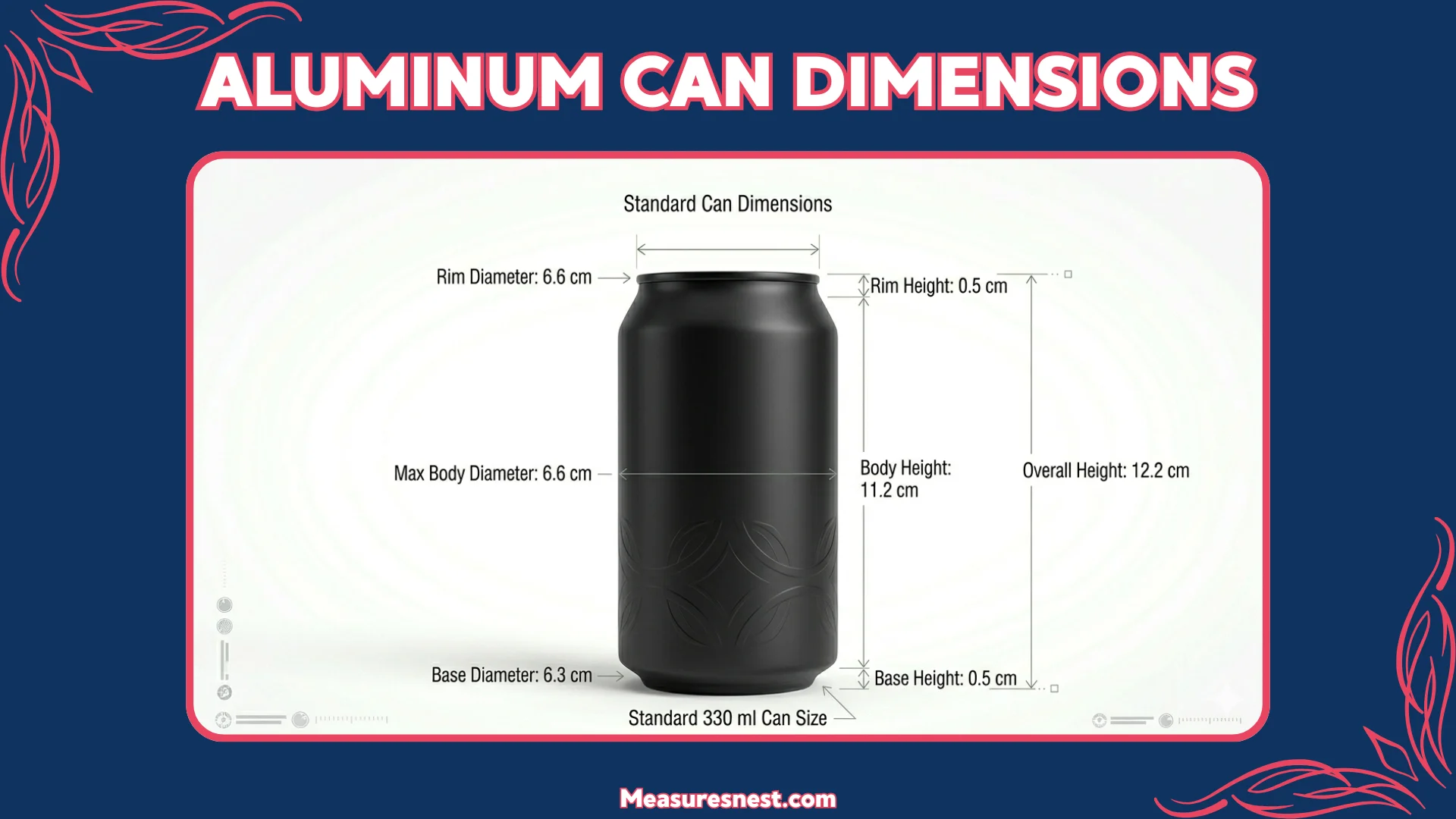 Aluminum Can Dimensions