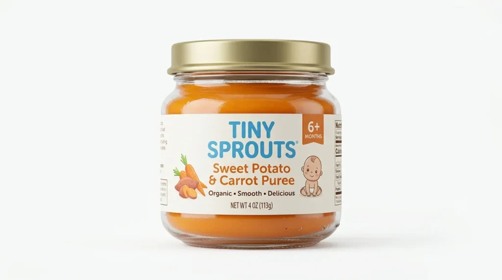 Baby Food Jar (Small Glass)