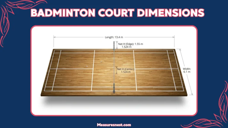 Badminton Court Dimensions