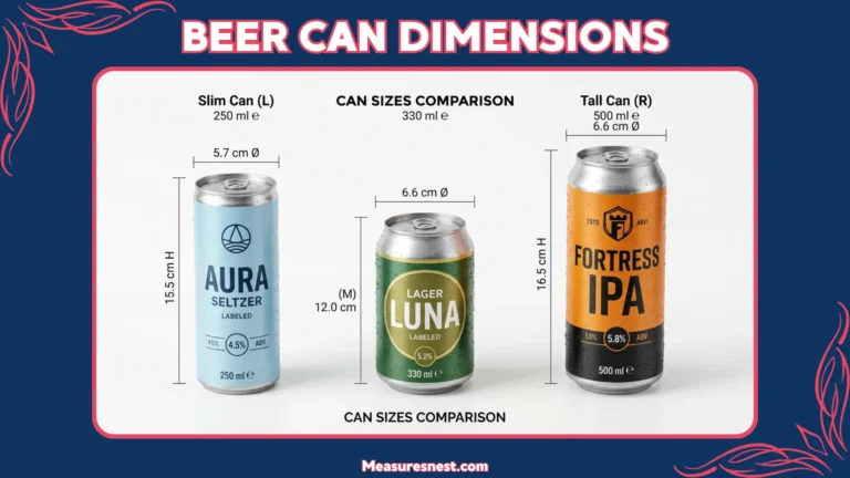 Beer Can Dimensions