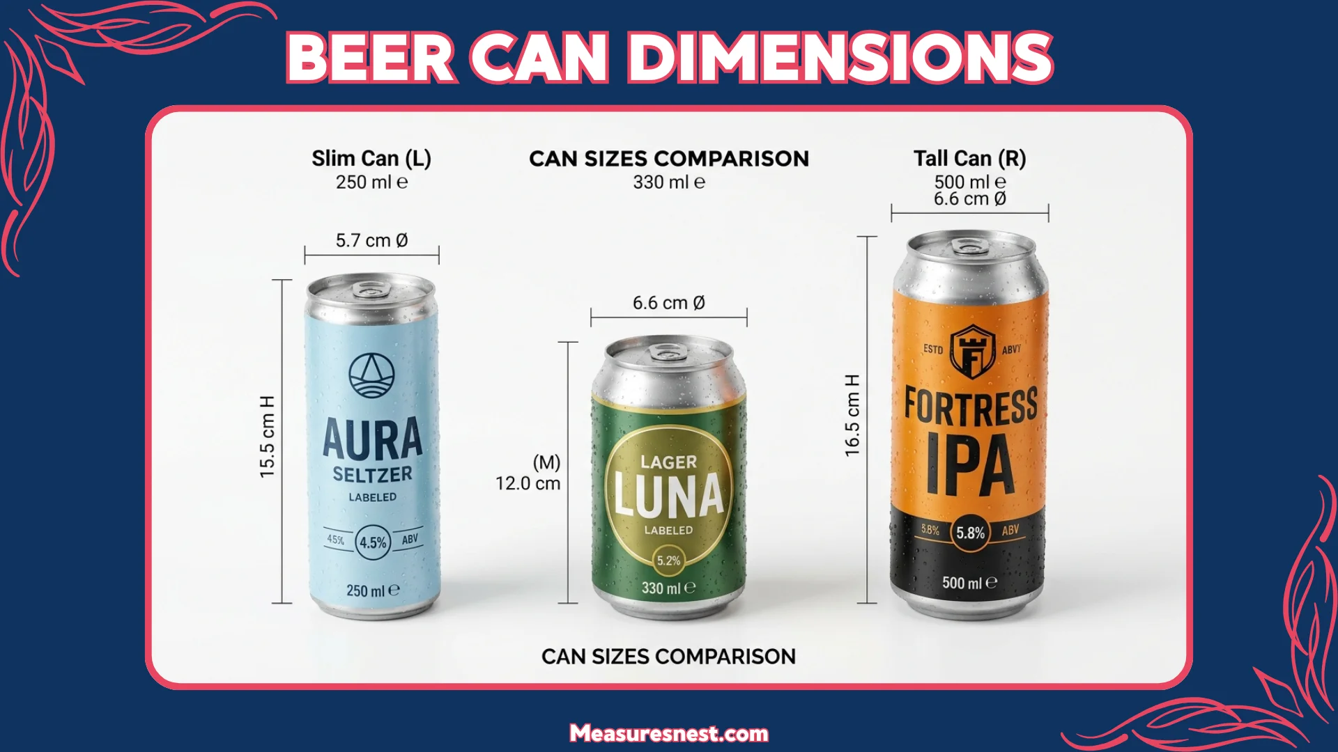 Beer Can Dimensions