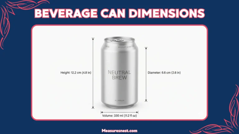 Beverage Can Dimensions