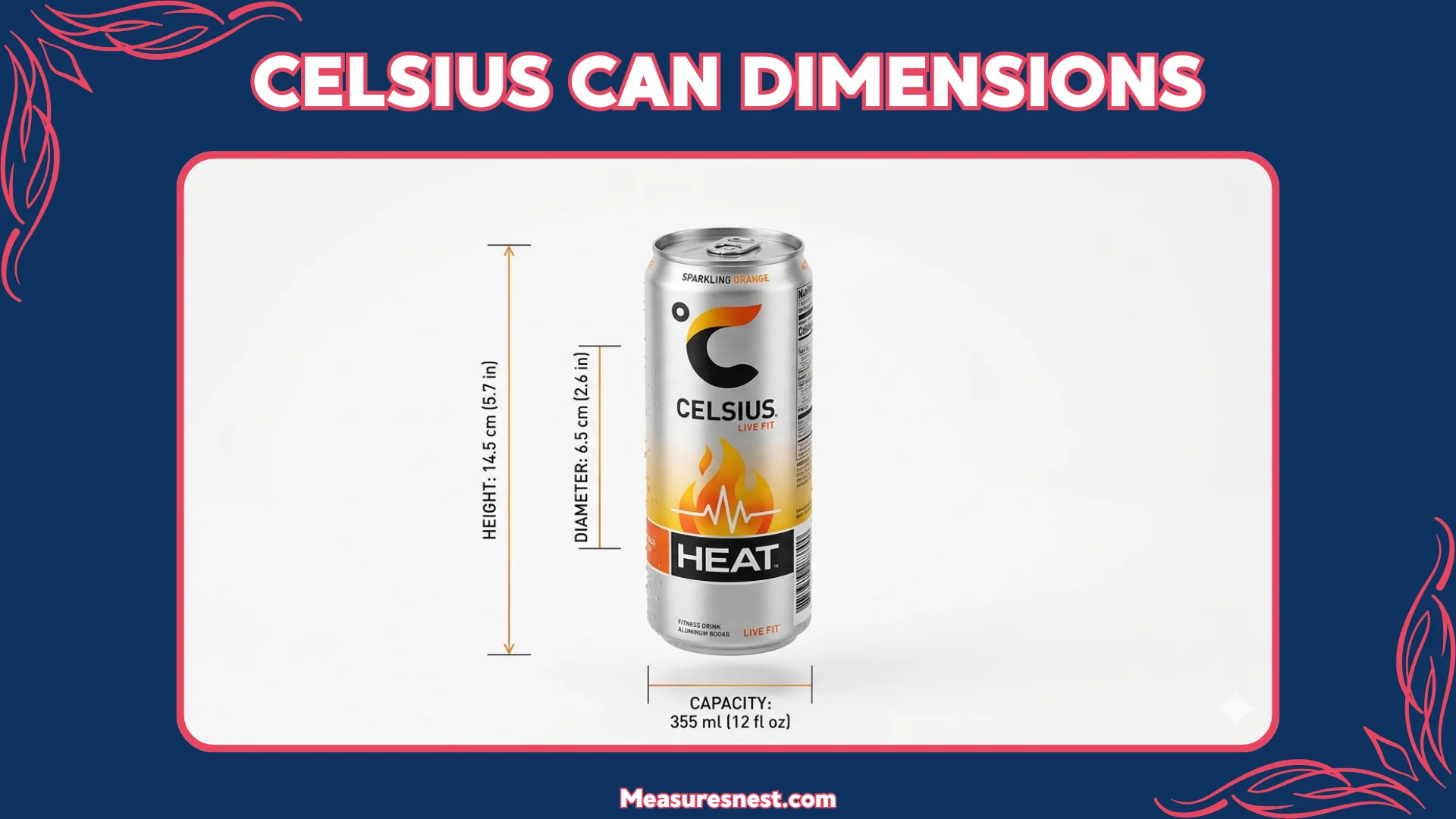 Celsius Can Dimensions