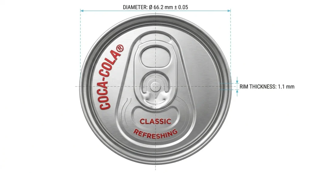 Coke Can Diameter