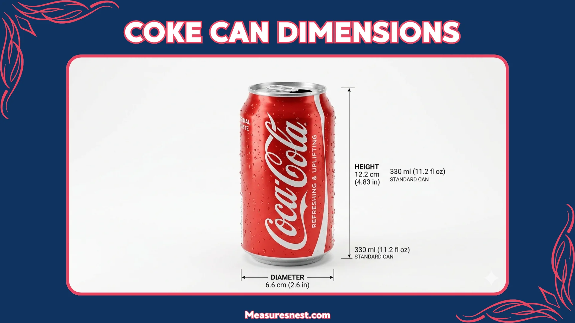 Coke Can Dimensions