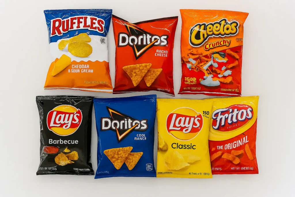 Common Chips Bag Sizes