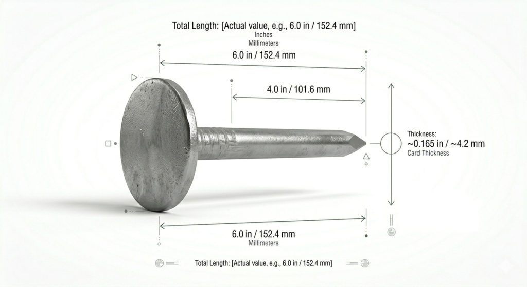 Construction Nail (Large Size)