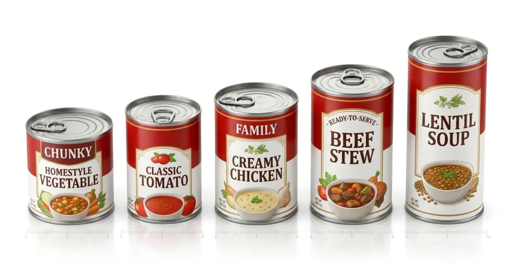 Converting Soup Can Sizes: Imperial to Metric and Vice Versa
