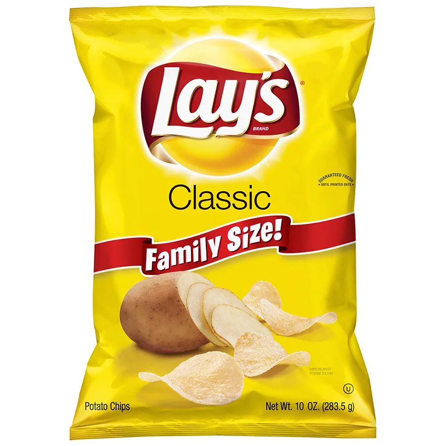 Family Size Chip Bags (255–283 g / 9–10 oz)