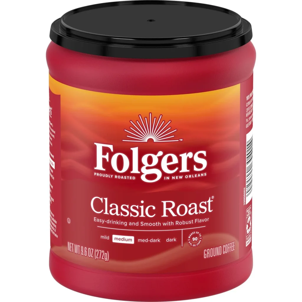 Folgers Coffee Can Dimensions