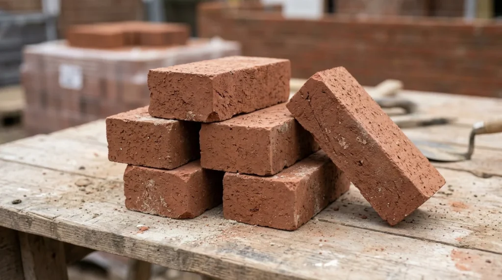 Four to Five Standard House Bricks