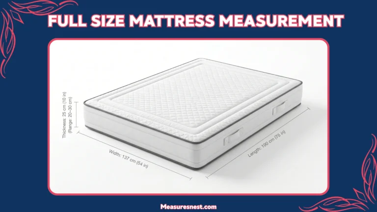 Full Size Mattress Measurement
