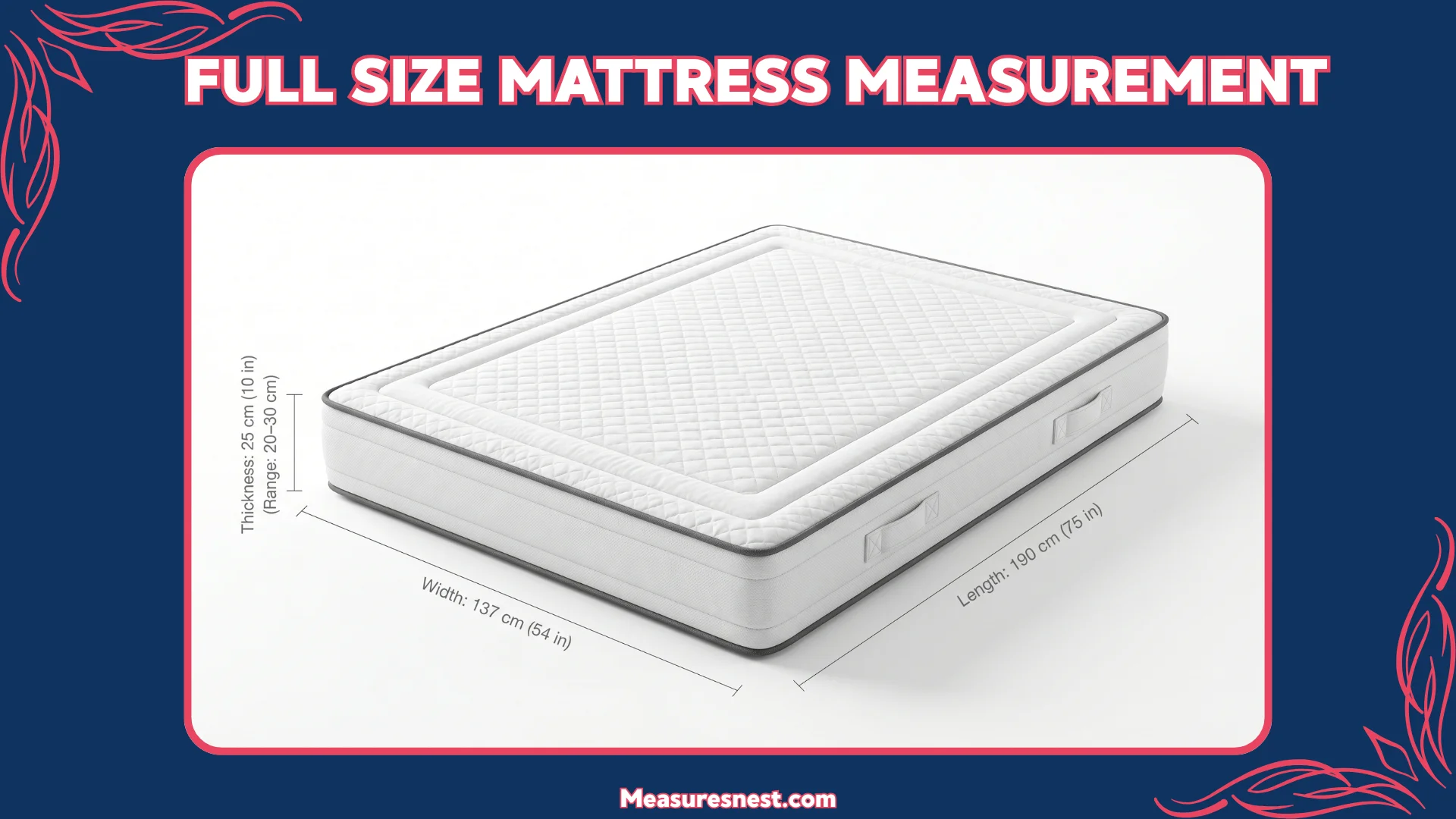 Full Size Mattress Measurement