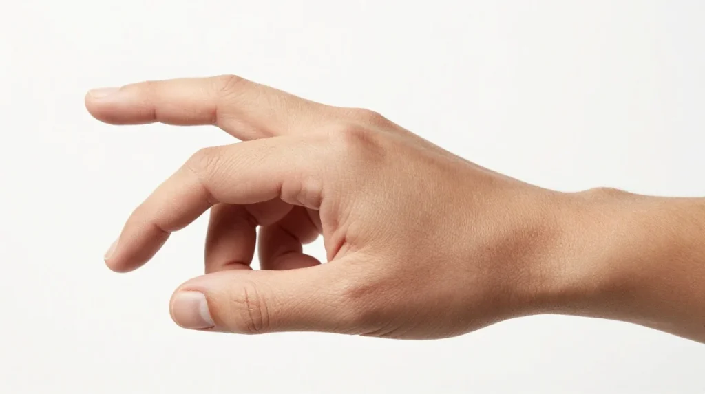 Hand from Wrist to Knuckles
