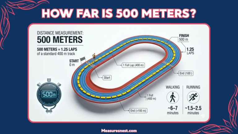 How Far Is 500 Meters