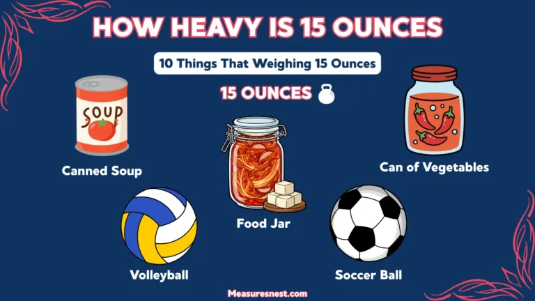How Heavy is 15 Ounces