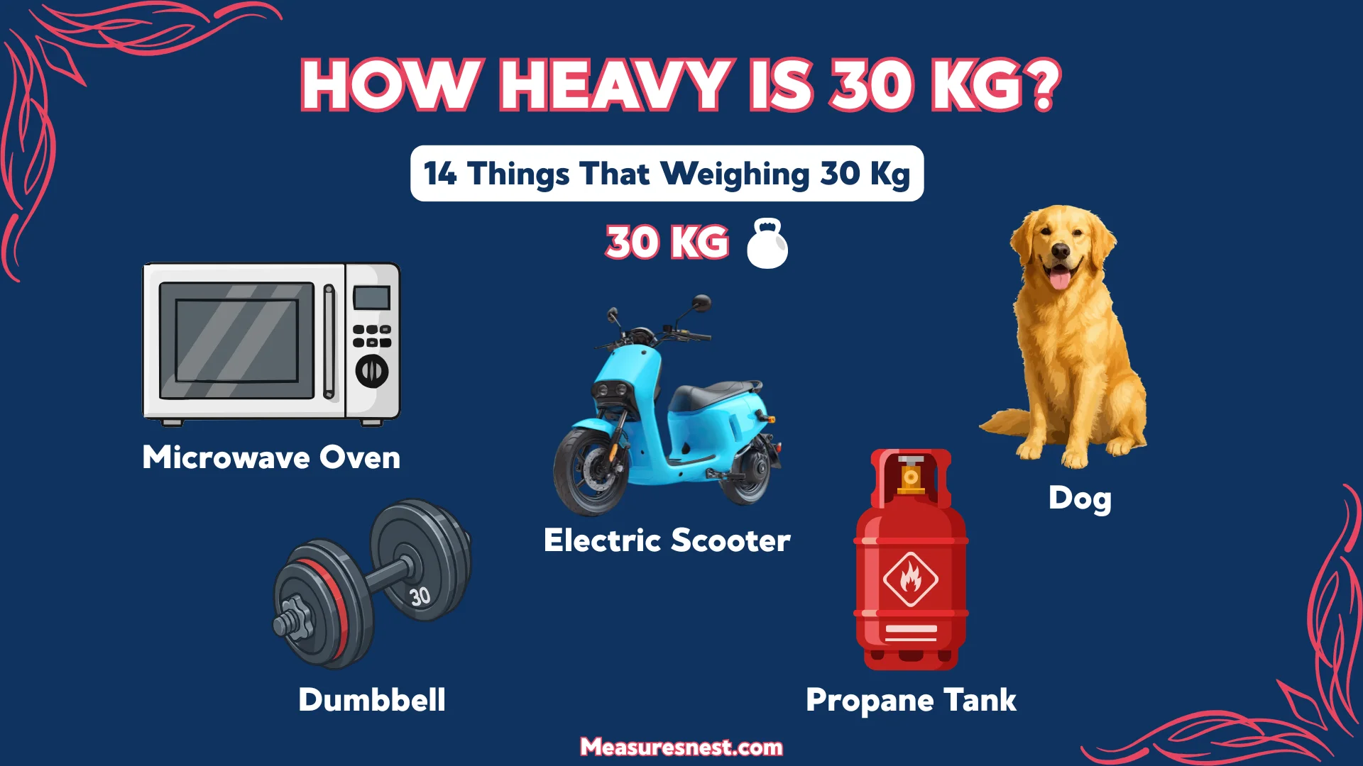 How Heavy Is 30 Kg