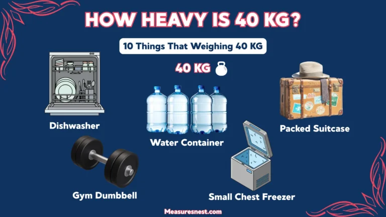 How Heavy is 40 KG