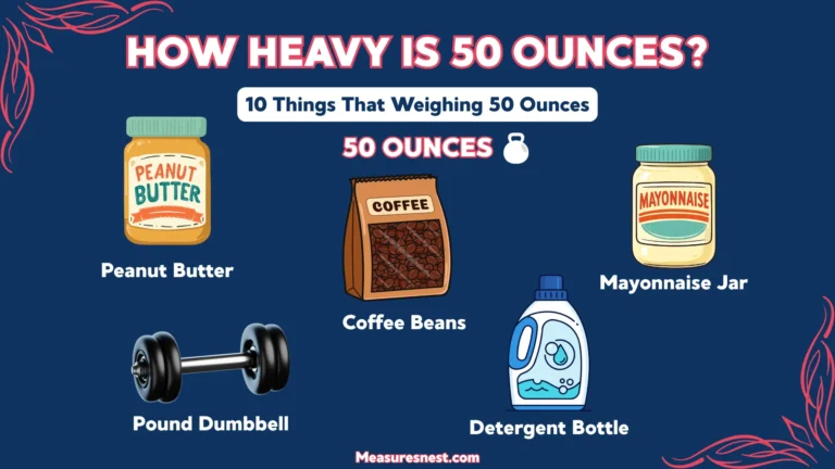 How Heavy Is 50 Ounces