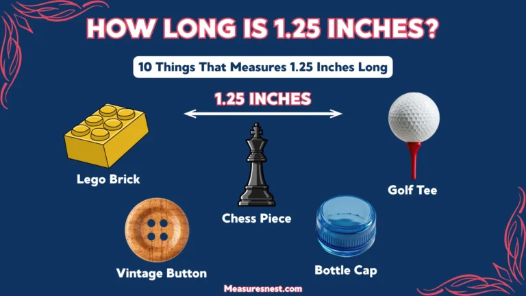 How Long Is 1.25 Inches