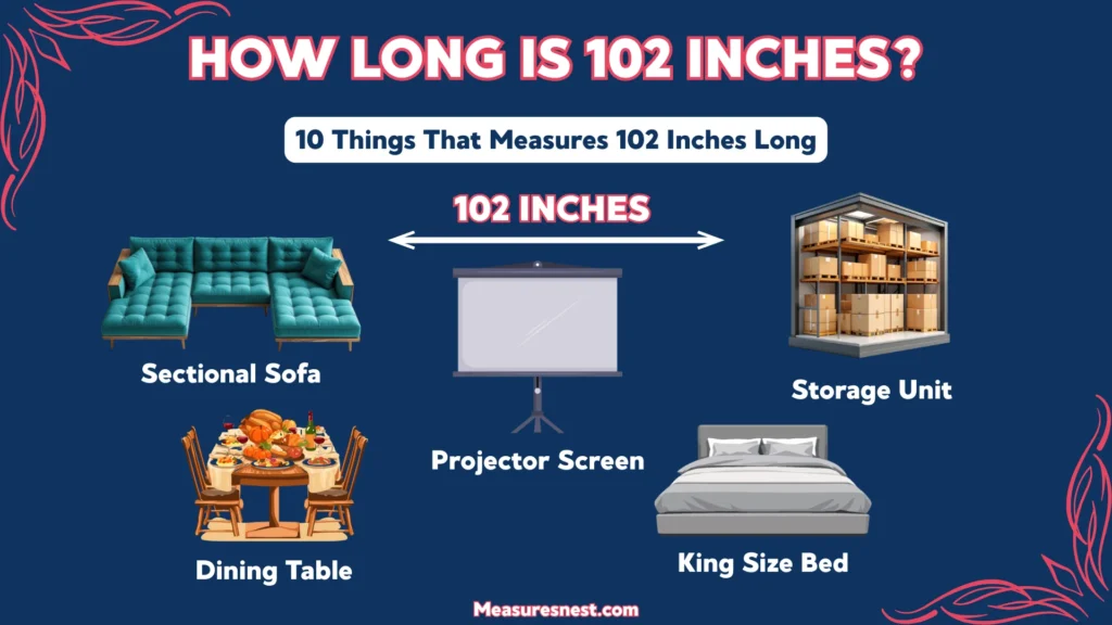 How Long Is 102 Inches