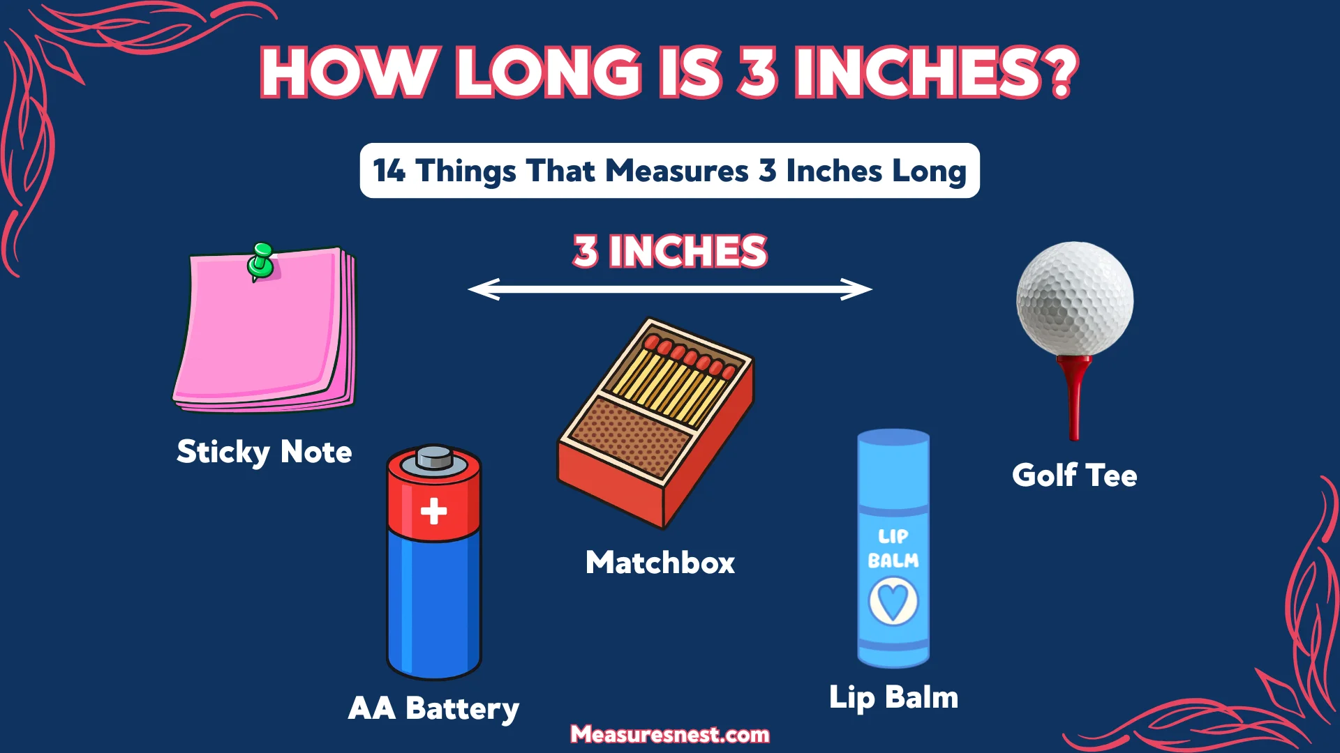How Long Is 3 Inches
