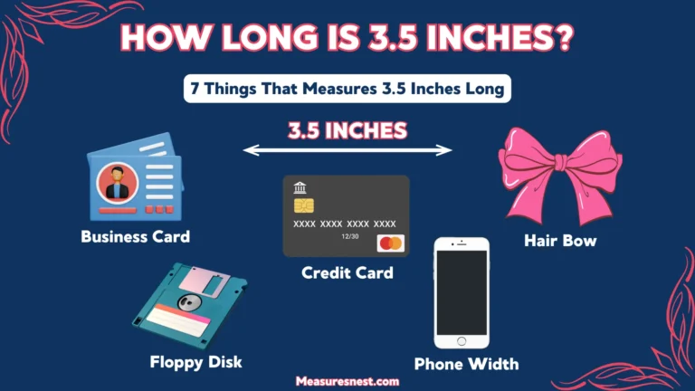 How Long Is 3.5 Inches
