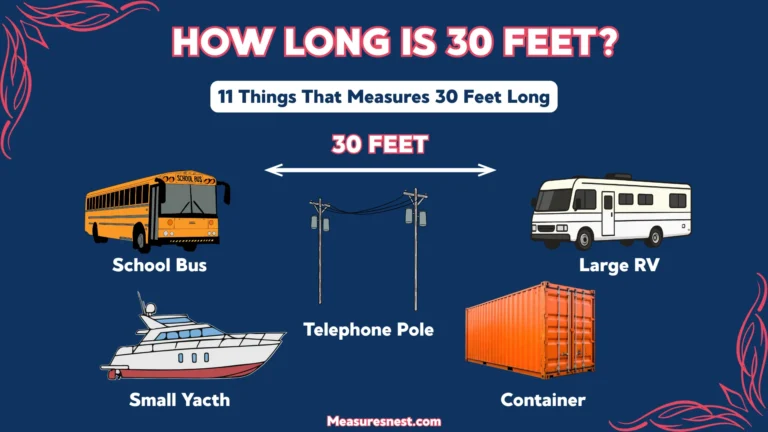 How Long Is 30 Feet