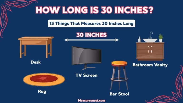 How Long Is 30 Inches