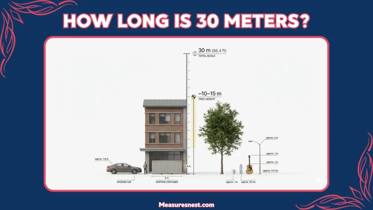 How Long Is 30 Meters