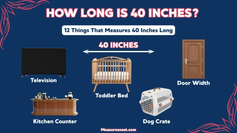 How Long Is 40 Inches