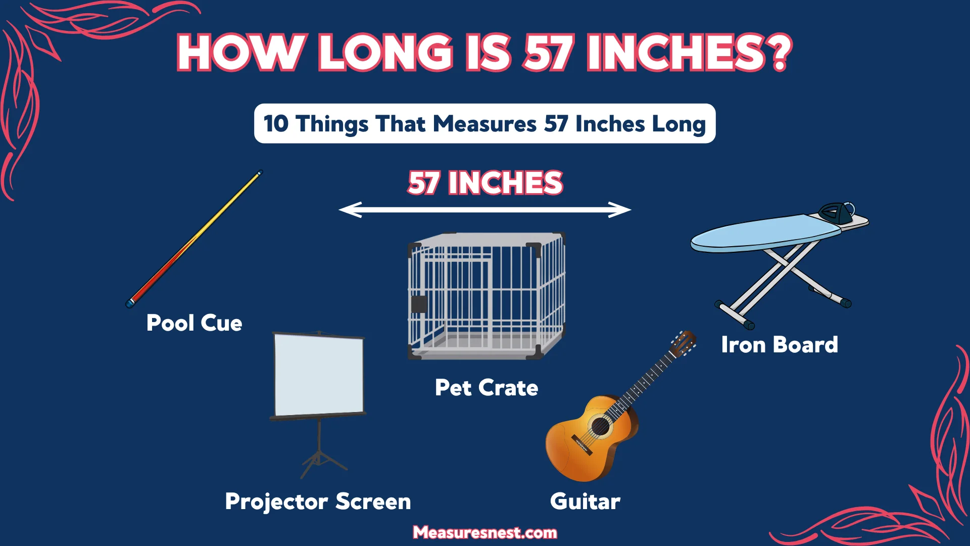 How Long Is 57 Inches